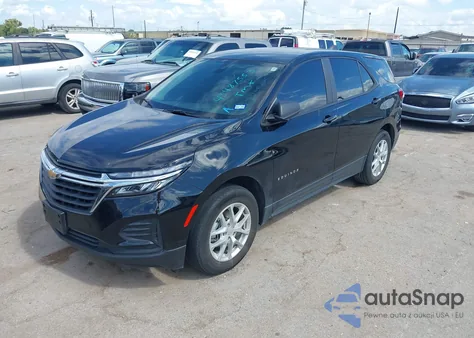 2023 Chevrolet Equinox Fwd Ls из США, поврежденный, VIN 3GNAXHEG4PL182715